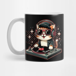 cat dj Mug